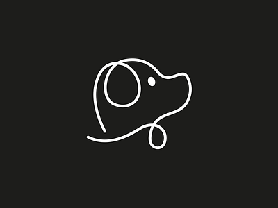 Doggy animal brand branding design dog doggy elegant friend illustration line linear logo logotype mark minimalism minimalistic modern pet sign signature