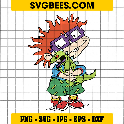 Chuckie Rugrats SVG chuckie rugrats svg svgbees