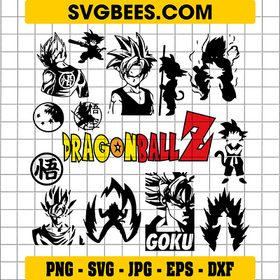 Dragon Ball SVG dragon ball svg svgbees