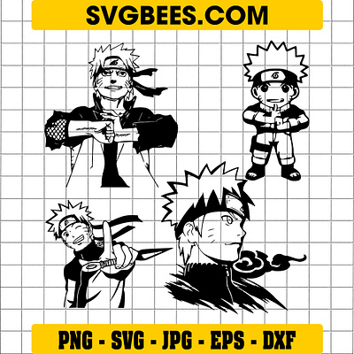 Vector Naruto SVG svgbees vector naruto svg