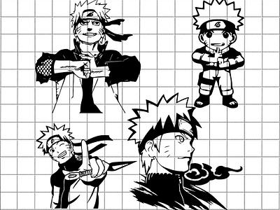 Vector Naruto SVG svgbees vector naruto svg