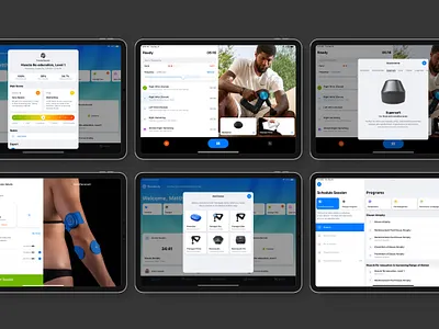 TheraHealth device health healthcare ipad medica therapy ui