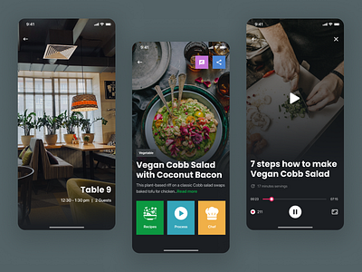 Restaurant Reservation App ios mobile app restaurant app ui