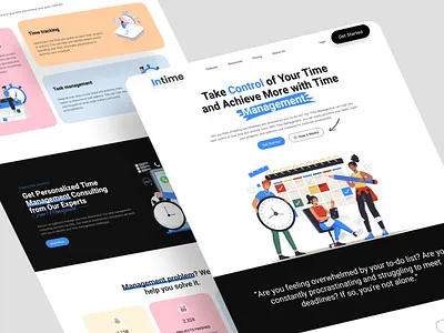 Time Management Web UI analytics homepage interface team management time management time tracking web ui web app web ui website website ux
