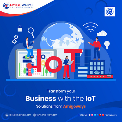 Transform your business with the IoT Solutions from Amigoways 2023popularframework amigoways amigowaysappdevelopers amigowaysteam
