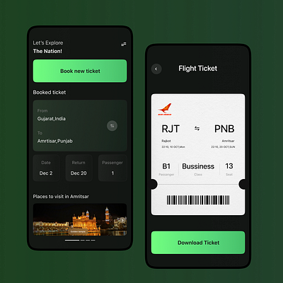 Flight ticket booking App UI app bookingapp design design uiux dribbble figma flightticket instagram iosapp linkedin ui uidesign uitrends uiux uix ux