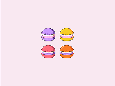 Day 067-365 Macarons! 365project design macarons vector