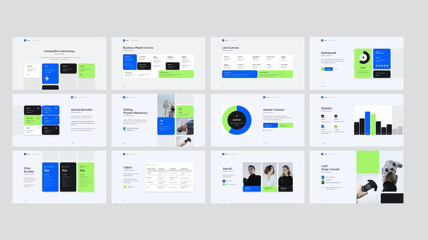 Rond - Elevator Pitch Powerpoint By Mytemplates On Dribbble