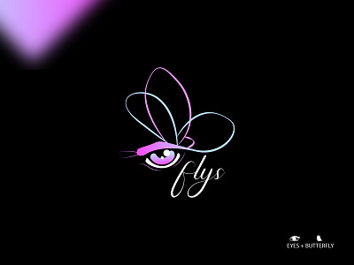 Flys Logo Design ( For Sale ) attractive brand branding butterfly concept creative creative design cretive design eyes graphic design illustration latter logo typography ui ux vector