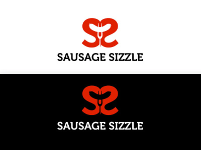 Sausage Sizzle branding creative logo design graphic design illustration logo memorable logo minimal simple vector