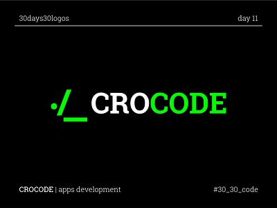 CROCODE alligator animal apps branding cope crocodile development it logo predator