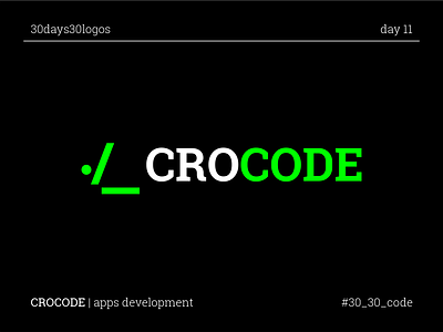 CROCODE alligator animal apps branding cope crocodile development it logo predator