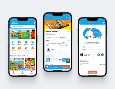 🧋Redesign Traveloka Eats Delivery appdesign fooddelivery uiuxdesign