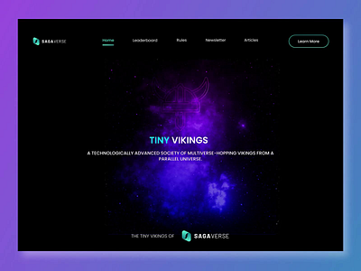 UI Design for Sagaverse 2d 2d art brand branding design digital digital art graphic design identity branding metaverse modern nft trading ui ui design ui ux ux web 3 web design website
