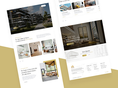 Burj Homes - UI/UX & Website Development branding design figma ui ux website development