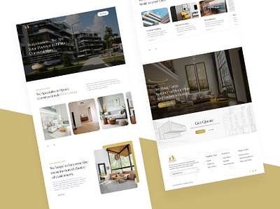 Burj Homes - Web Design Work