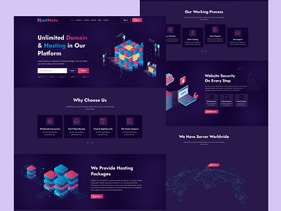 Domain Hosting Template domain hosting template product design