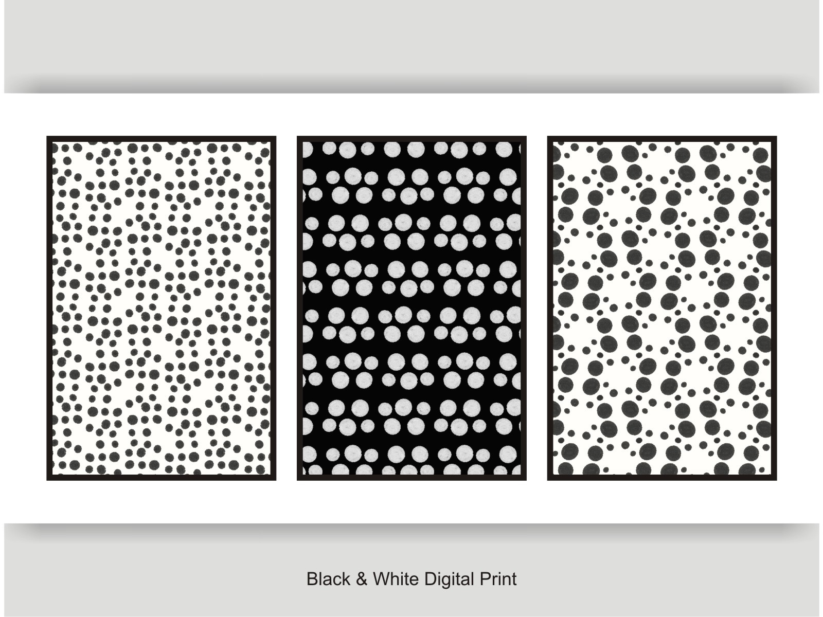 Black & White Digital Print by Modhi on Dribbble