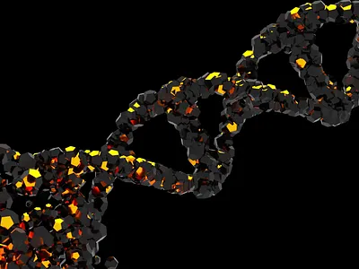 DNA music 3danimation 3dillustration 3dinteraction 3dmodeling ai cgi cryptoart musiccrypto nft nftanimation nftart nftmusic