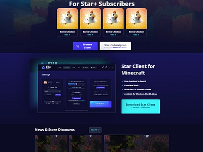 Minecraft server webstore branding design minecraft minecraft design minecraft store minecraft template tebex web web design