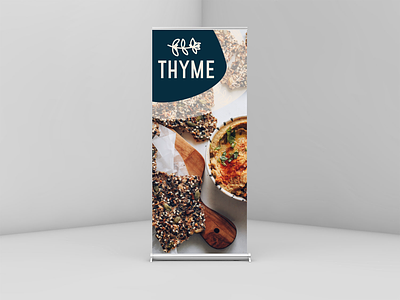 "THYME" (Inese Rītele, 03.2023) branding design graphic design graphicdesign illustration logo