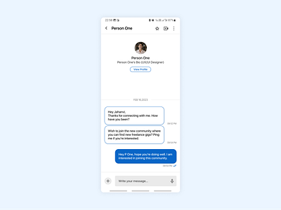 LinkedIn Direct Messaging app app redesign appdesign branding dailyui design direct messaging graphic design illustration linkedin logo minimal redesign ui ui design ui designer ui screen uiux uxui wed design