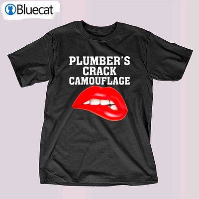 Plumber's Crack Camouflage T-shirt