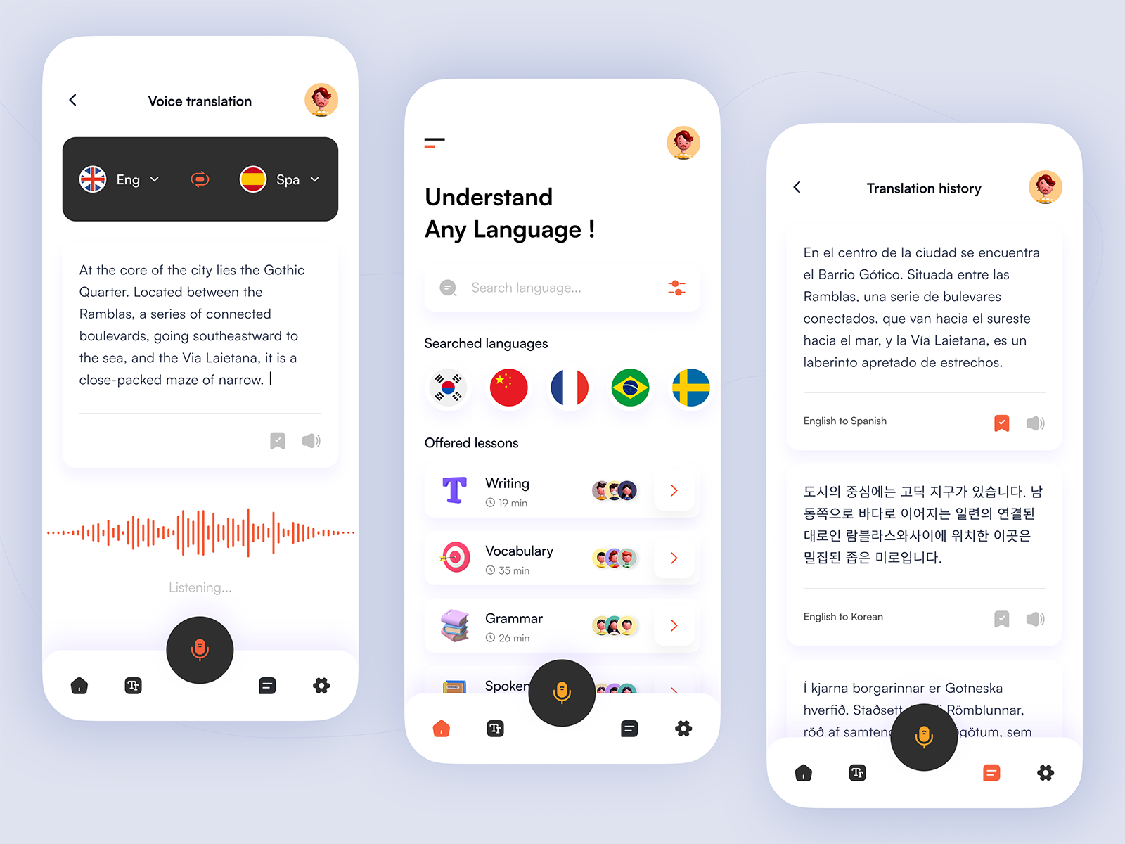 Breaking Language Barriers: Language Translator App Design By Ashish ...