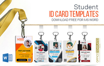 FREE Student ID Card Design Templates studentresources