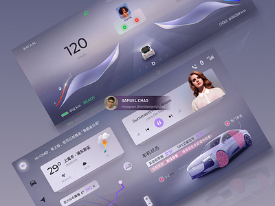 New ideas# HMI Neutral Color Theme 3d animation branding car cluster concept conceptdesign design future futuredesign graphic design hmi illustration ivi logo motion graphics typography ui ux vector