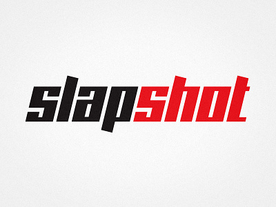 Sports lettering hockey ice hockey logo slapshot sport sportbranding sportlogo