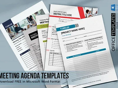 Free Meeting Agenda Samples, Examples, and Templates meetingefficiency