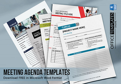 Free Meeting Agenda Samples, Examples, and Templates meetingefficiency