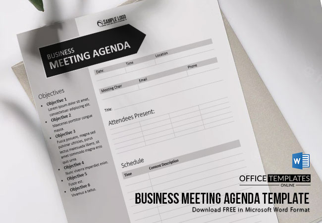 Free and customizable agenda templates