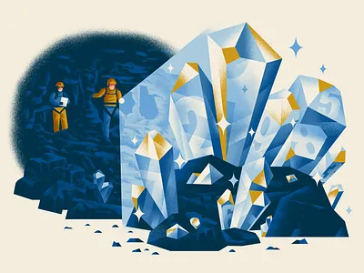 Chronika - website adventure cave crystal crystals daniele simonelli dsgn illustration light numbers quest texture torch vector