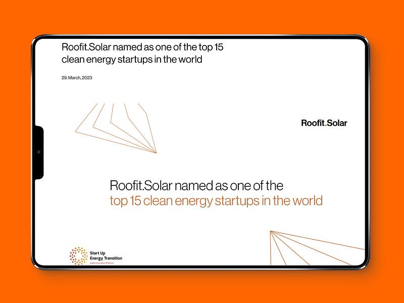 Roofit.Solar - Blog blog design energy green green energy minimal savetheplanet solarpanels sun sustainability ui ux uxui web web design