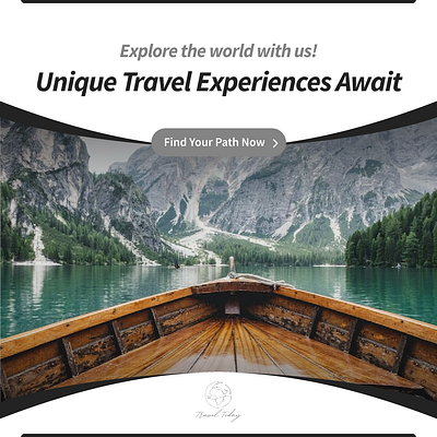 Travel service - Mobile app adcreative adcreative.ai adcreativedesign adcreativeinspo adcreativetravel appdesign branding design graphic design travelappdesign traveldesign