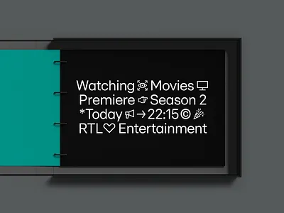 RTL - Movie Icons celebration design folder green icon icons movie serie symbol