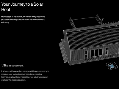 Roofit.Solar - Animation animation design energy green green energy minimal savetheplanet solarpanels sun ui ux uxui web web design