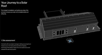 Roofit.Solar - Animation animation design energy green green energy minimal savetheplanet solarpanels sun ui ux uxui web web design