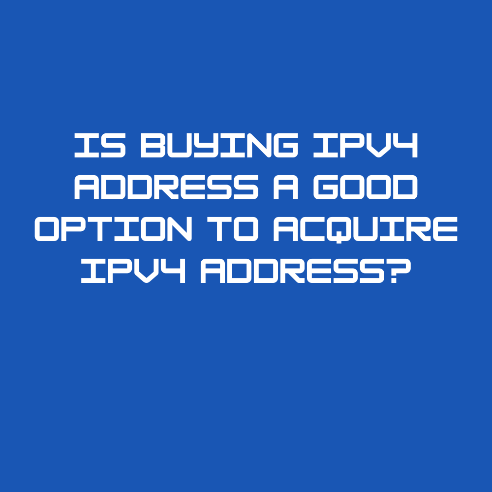 is-buying-an-ipv4-address-worth-it-by-ipsolutions-on-dribbble