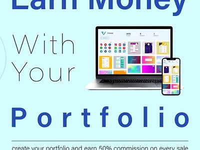 Earn money with your portfolio 💸. branding design designing download earn money graphic design graphics ideas illustration logo microstock pikvector portfolio sell art ui ux vector vector stock