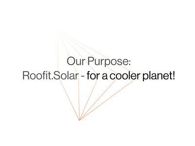 Roofit.Solar design energy green green energy minimal savetheplanet solarpanels sun sustainability ui ux uxui web web design