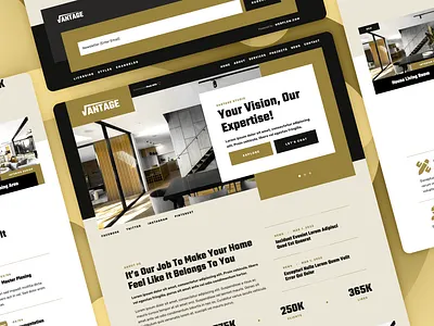 Vantage - Architecture Webflow Website/Landing PageTemplate architect architecture furniture furniture design interior design interior designer landing page webdesign webflow website