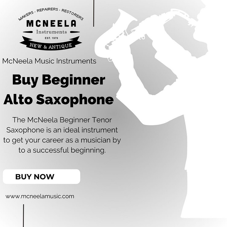 Buy Beginner Alto Saxophone McNeela Music by McNeela Music on Dribbble