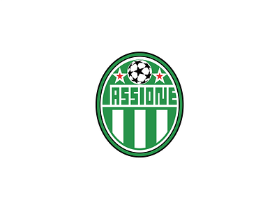 Passione Logo branding circle graphic design logo shield