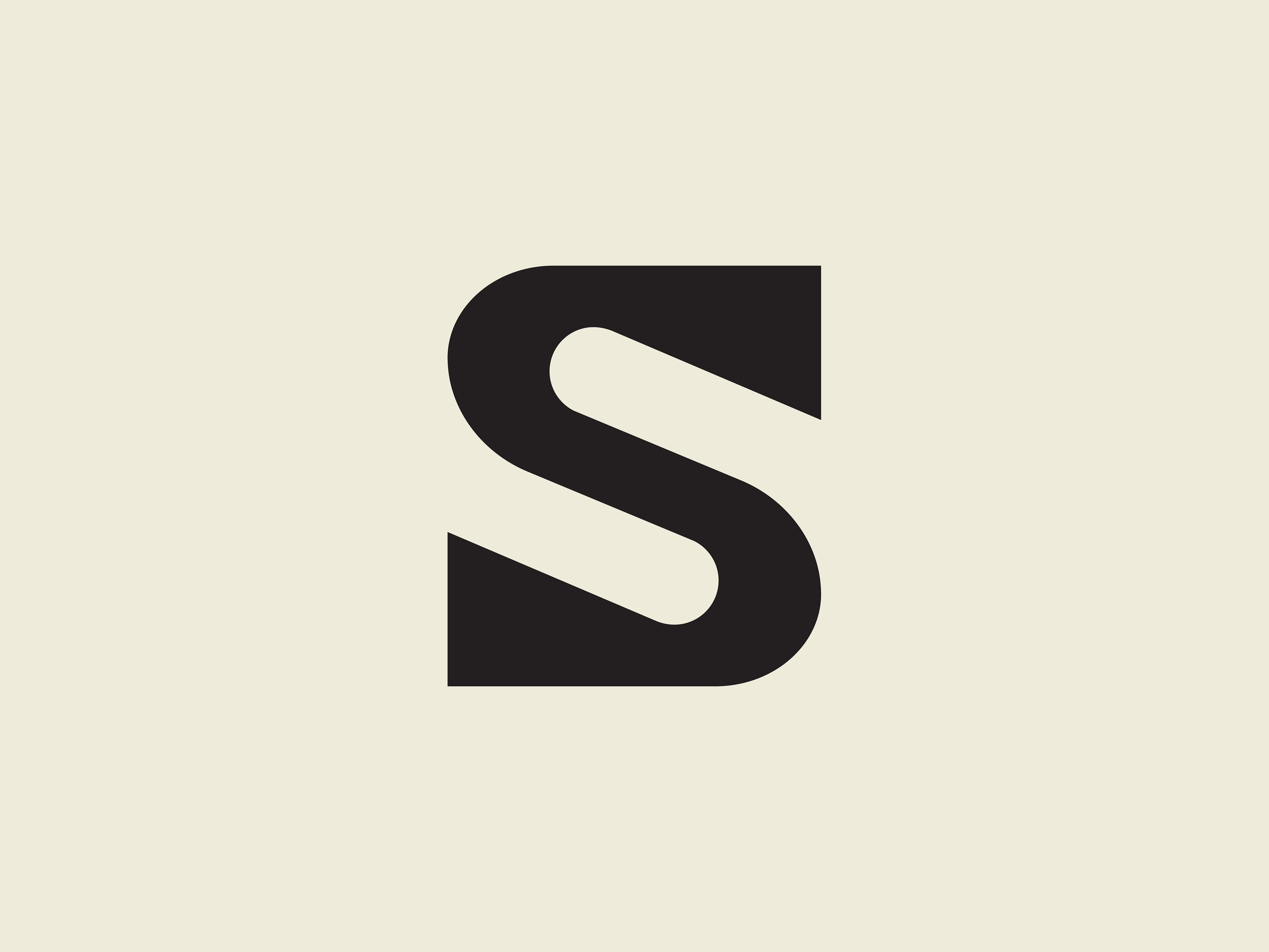 letter S, symbol, logo, lettermark by Nini Gelashvili on Dribbble