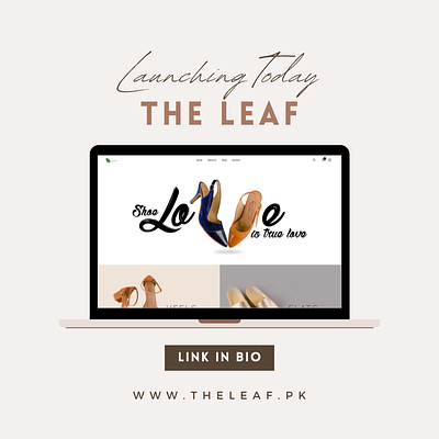 The Leaf 3d animation branding design graphic design illustration landing pae logo motion graphics typography ui ux vector