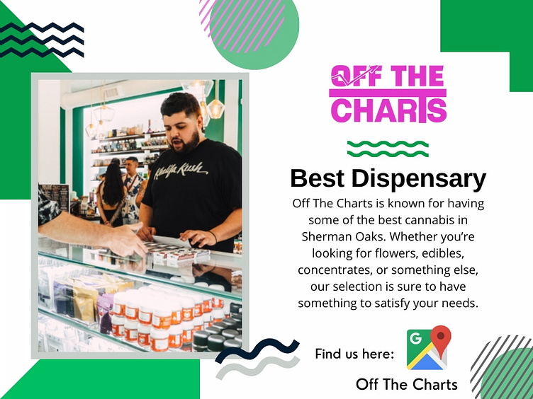 Best Sherman Oaks Dispensary by Off The Charts on Dribbble