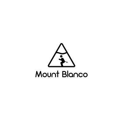 Daily Logo Challenge | Day 8 | Mount Blanco design graphic design illustration logo vector